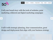 Tablet Screenshot of fiftyotwo.com